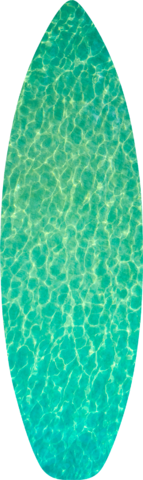 abstract water color image taken on the island of Maui, Hawaii by fine art photographer Andrew Shoemaker.  This image is printed on a surfboard