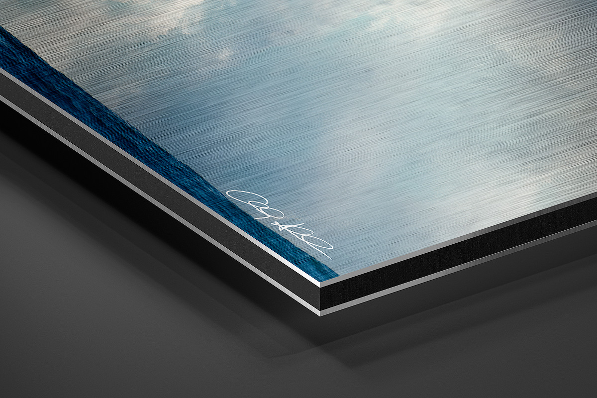 Direct Print on Brushed Aluminum