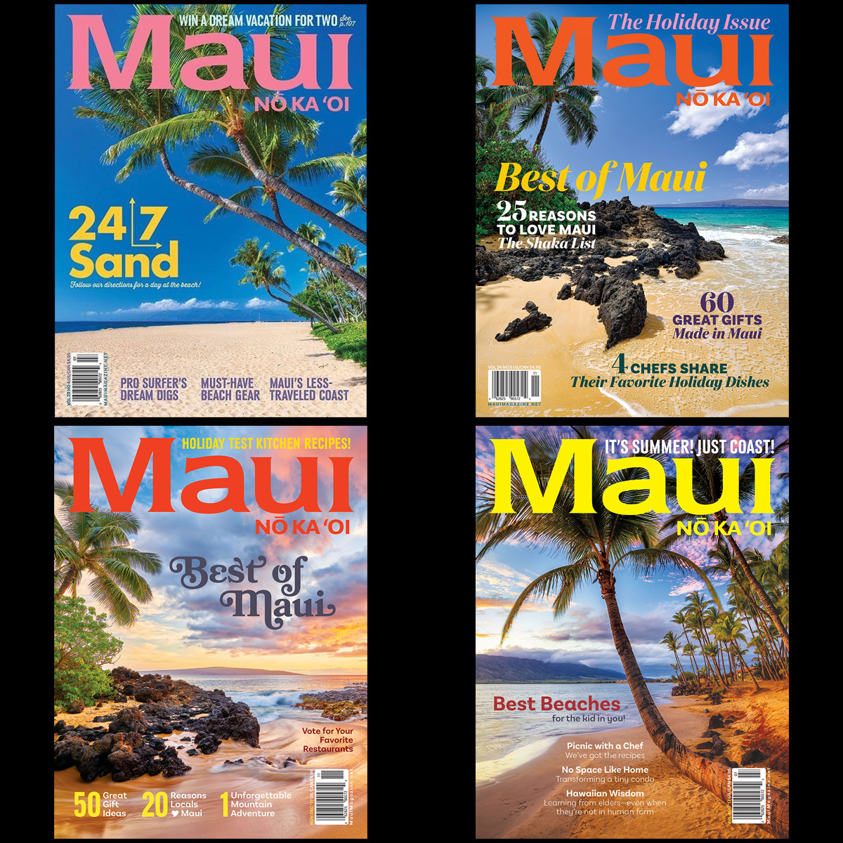 Photo feature on Magazine cover