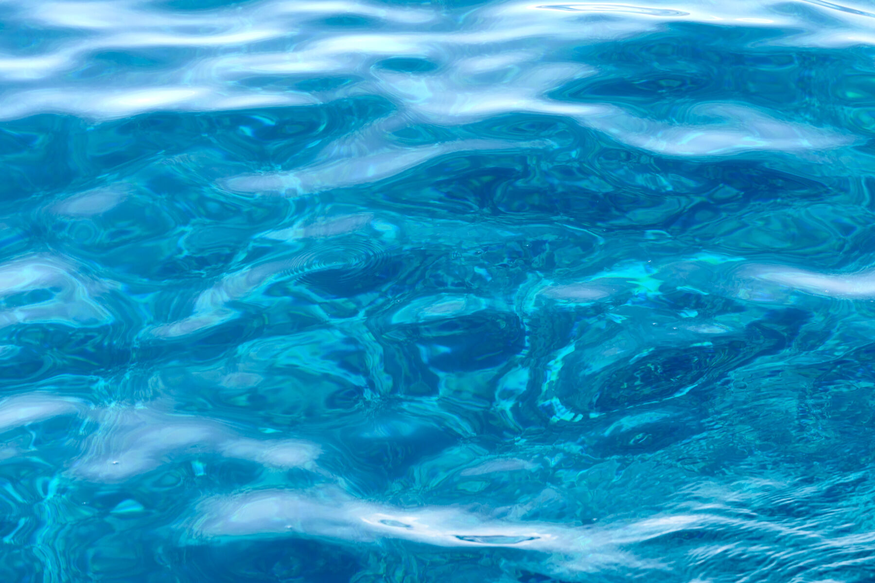 Molokini Reef an abstract image of the molokini reef showing through the surface of the water from above. Abstract ocean and coastal art from Andrew Shoemaker
